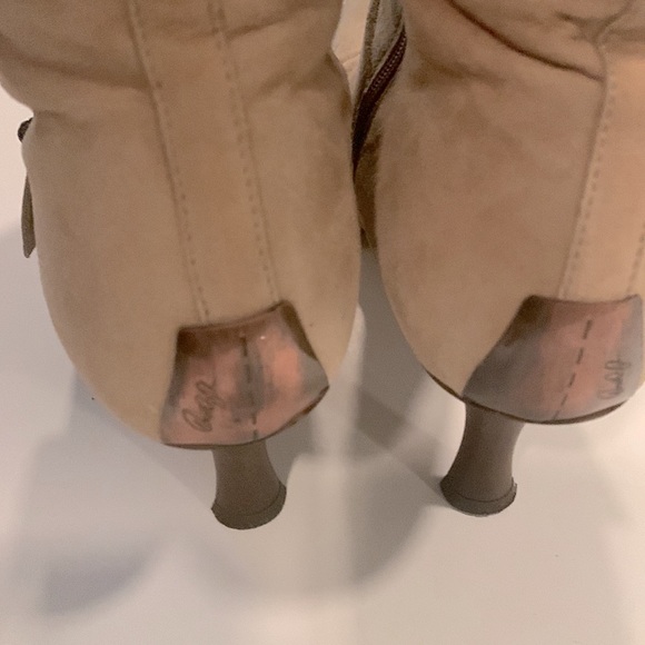 DONALD PLINER tall Vintage Suede boots Sz 8 - Picture 3 of 12